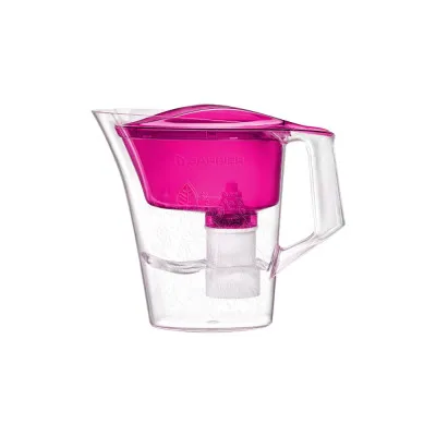Фильтр-кувшин для очистки воды "БАРЬЕР Танго" пурпурный с узором