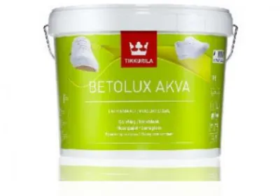 Tikkurila Бетолюкс Аква - водоразбавляемая краска для пола 1