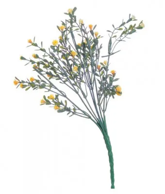 Искусственные цветы: подснежники желтые ( 1 шт)