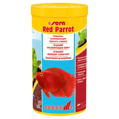 Корм для аквариумных рыб red parrot 1000 мл