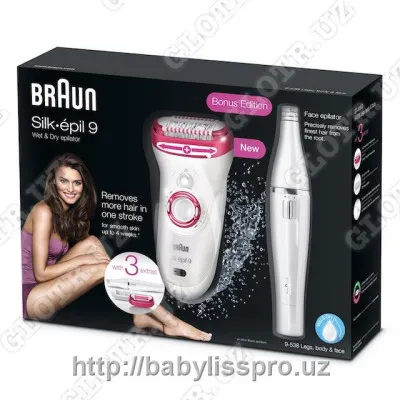 Braun Silk-épil 9 9538 Wet&Dry + Эпилятор для лица
