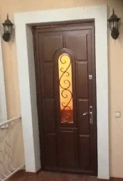 Дверь одностворчатая со стеклянными вставками Арт. 026