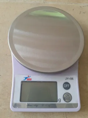 Весы бытовые Digital scale KM 0,1гр/ 3000гр с пластмассовой чашкой