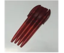 Ручка шариковая д/нанесения матово-красная с ободком