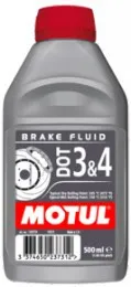 Супер тормазная жидкость MOTUL DOT 4 Brake Fluid 1литр