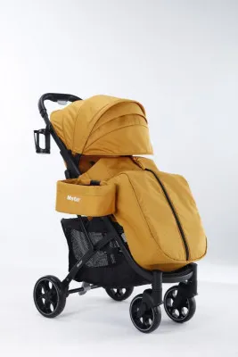 Легкая складная портативная детская коляска m301 orange