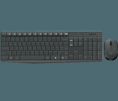 Клавиатура и мышка Logitech Mk235
