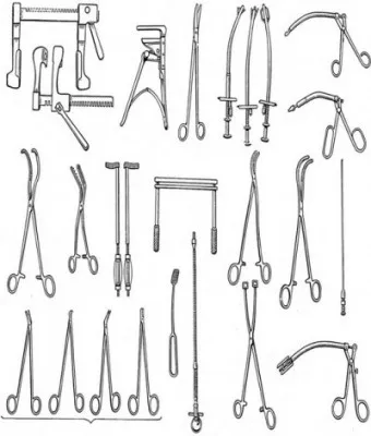 Набор специальных инструментов для сердечно-сосудистой хирургии Н-159