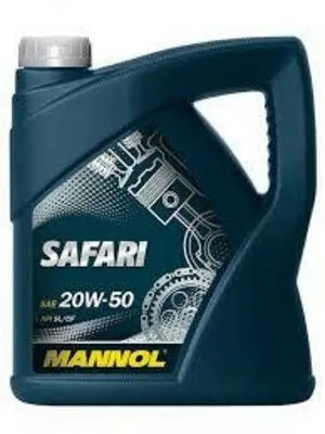 Моторное масло Mannol_SAFARI_20w50_ API SL/CF 5 л