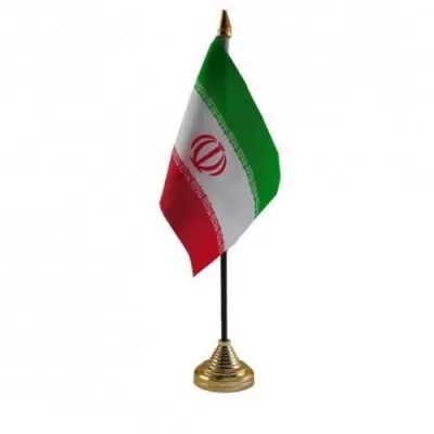 Флаг Ирана настольный б/подст.