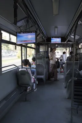 Реклама на ТВ в автобусах