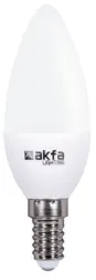 Лампа Akfa LED Candle (matoviy) 7W E14