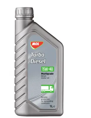 Моторное масло MOL Turbo Diesel 15W-40 API CF/SF 56,63л