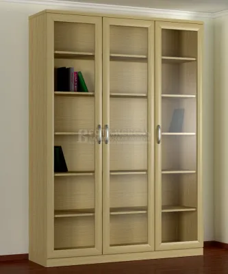 Шкаф книжный комбинированный №2