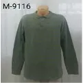 Мужская рубашка поло с длинным рукавом, модель M9116