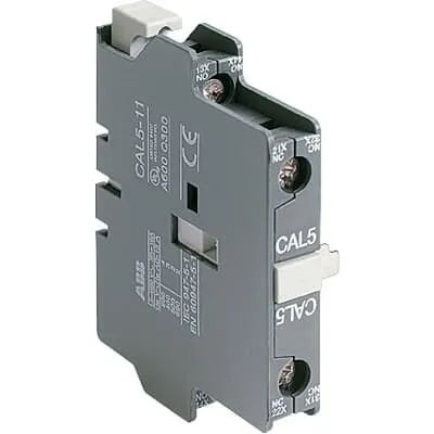Вспомогат контакт блок CAL5-11, 1НO+1НЗ, боковой, для контактор A9...A110