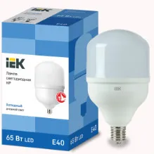 Лампа LED A60 шар 12Вт 24-48В 4000К E27 IEK