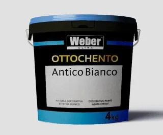 OTTOCENTO BIANCO Dekorativ suvoq 3,0 kg