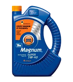 Моторное масло ТНК Magnum Super 5W-40, канистра (4 л)