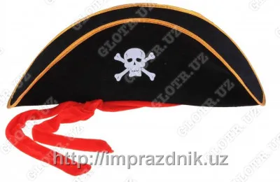 Шляпа " Пират"