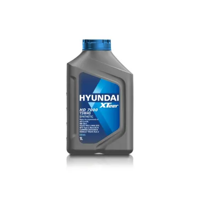 Масла для грузовых автомобилей Hyundai X-Teer HD 7000 15W-40 Synthetic 6L для сверхмощных дизельных двигателей