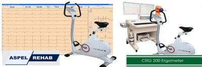 Стресс система ASPEL "CardioTEST Alfa System CRG 200" с велоэргонометром