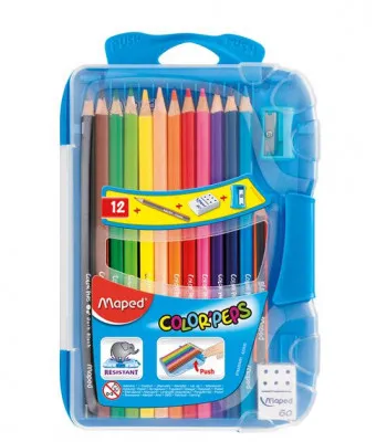 Набор цветных карандашей в пенале Maped