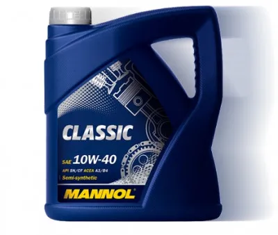 Mannol Classic 10W-40 4 литра Полусинтетическое