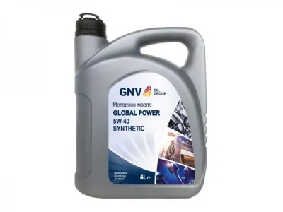 Моторное масло GNV GLOBAL POWER 5W-40 SYNTHETIC А3/В4