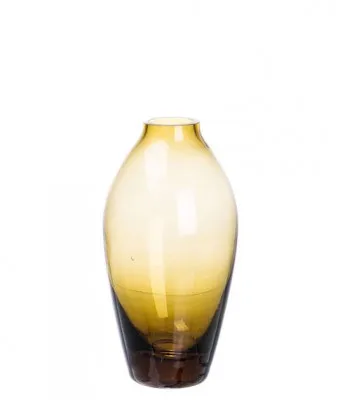 Декоративная стеклянная ваза (15 см)