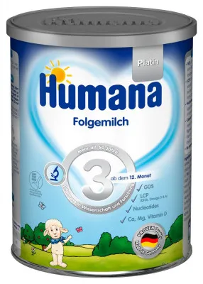 Humana Platin 3 Последующая смесь 350 гр