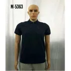 Мужская рубашка поло с коротким рукавом, модель M5363