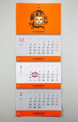 Квартальный календарь-трио dt production
