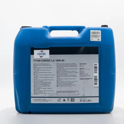 Полусинтетическое дизельное масло для грузовых машин - Fuchs TITAN CARGO LA 10W-40 20L