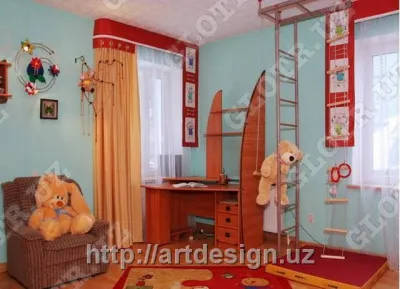 Декоративные шторы для детской комнаты