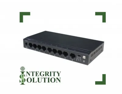 Utepo Коммутатор SF9P-HM 8-портовый POE 10/100 Mbps, 1  uplink порт Integrity Solution