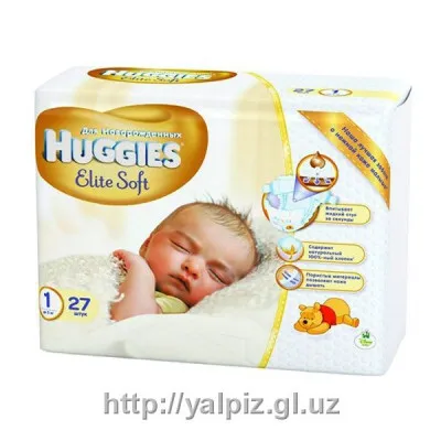 Подгузники детские HUGGIES Elite Soft №1