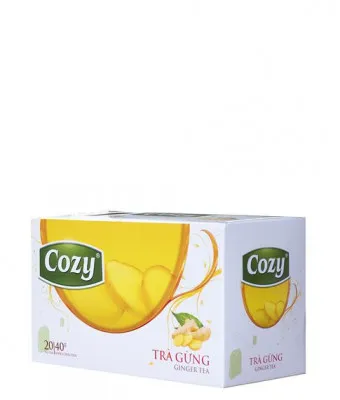 Имбирный чай Cozy в пакетиках, 40гр