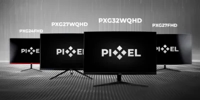 Pixel 27" PXG27WQHD-CU Gaming Curved Monitor, IPS, 144Hz, 2K, WQHD (2560*1440), HDMI, Display port, Audio