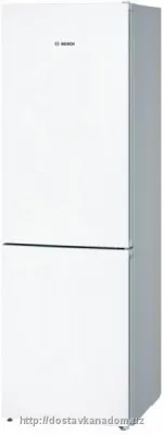 Холодильник BOSCH KGV36VW2 высотой 185 см и объёмом 309 лит