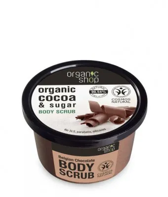 Скраб для тела "Бельгийский шоколад" Organic Shop, 250 мл