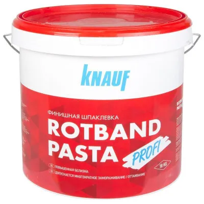 Шпаклевка финишная Knauf Ротбанд Паста Профи, 18 кг