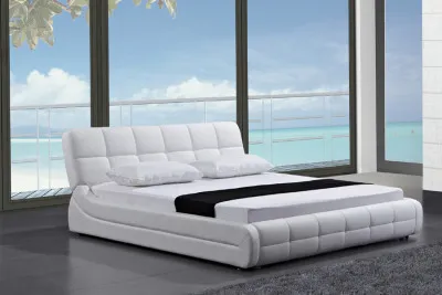 Двуспальная кровать "Corso-6" белая
