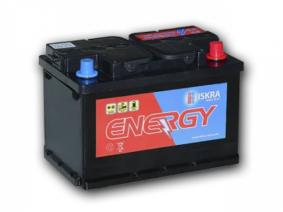 Стартерные батареи 12V - ENERGY