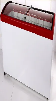 Морозильный ларь млг-600 элегант, гнутое стекло (объём 551 литров)