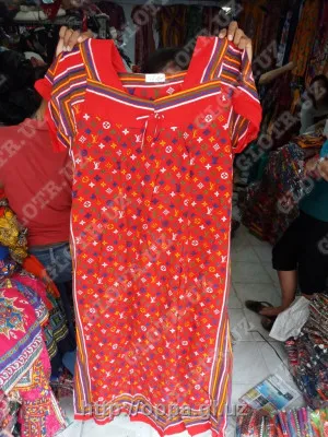 Штапельная платья №119. производство Индонезия