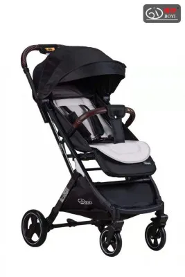 Складная коляска для новорожденных black