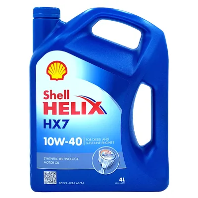 Моторное масло SHELL HX7 10W40 4L