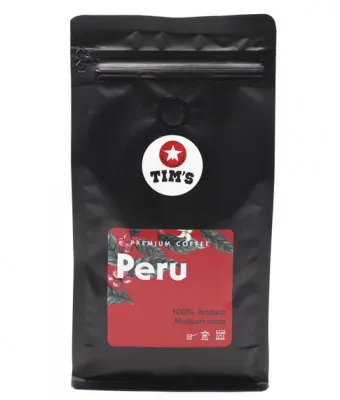 Кофе натуральный в зернах Peru, 500 гр