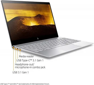 Ноутбук HP Envy 13t i7-8565U 8GB 256GB.M2 GeForce MX250 2GB